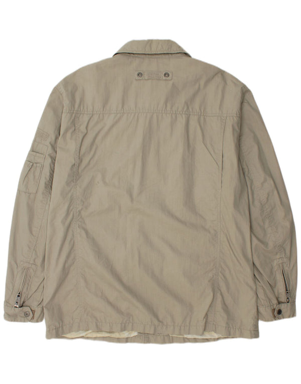 Camel Active Mens Military Jacket UK 40 Large Khaki
