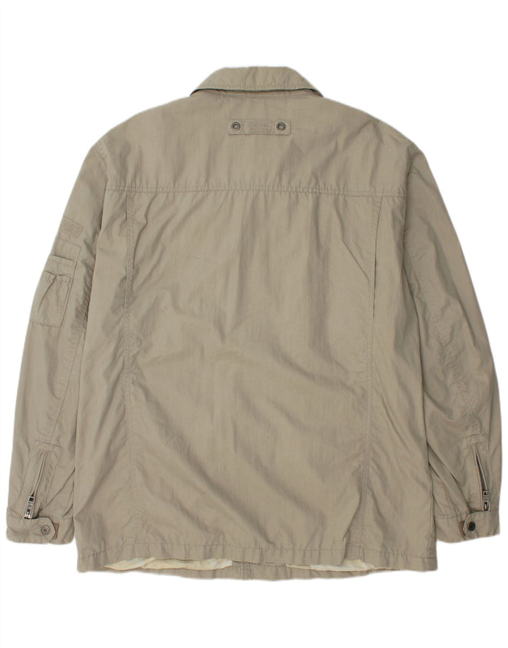 Camel Active Mens Military Jacket UK 40 Large Khaki