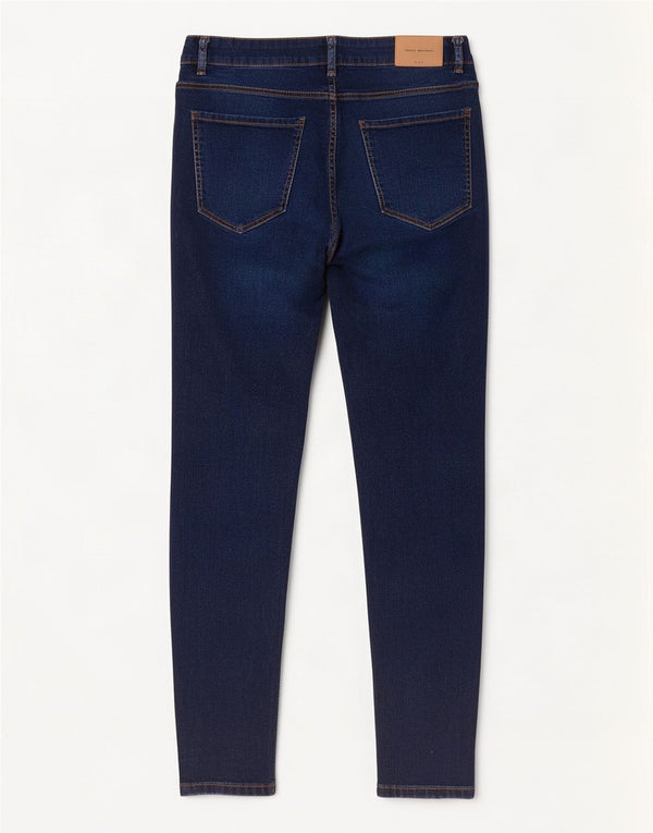 Zara Womens Trafaluc Skinny Jeans EU 42 Large W32 L28 Blue Cotton
