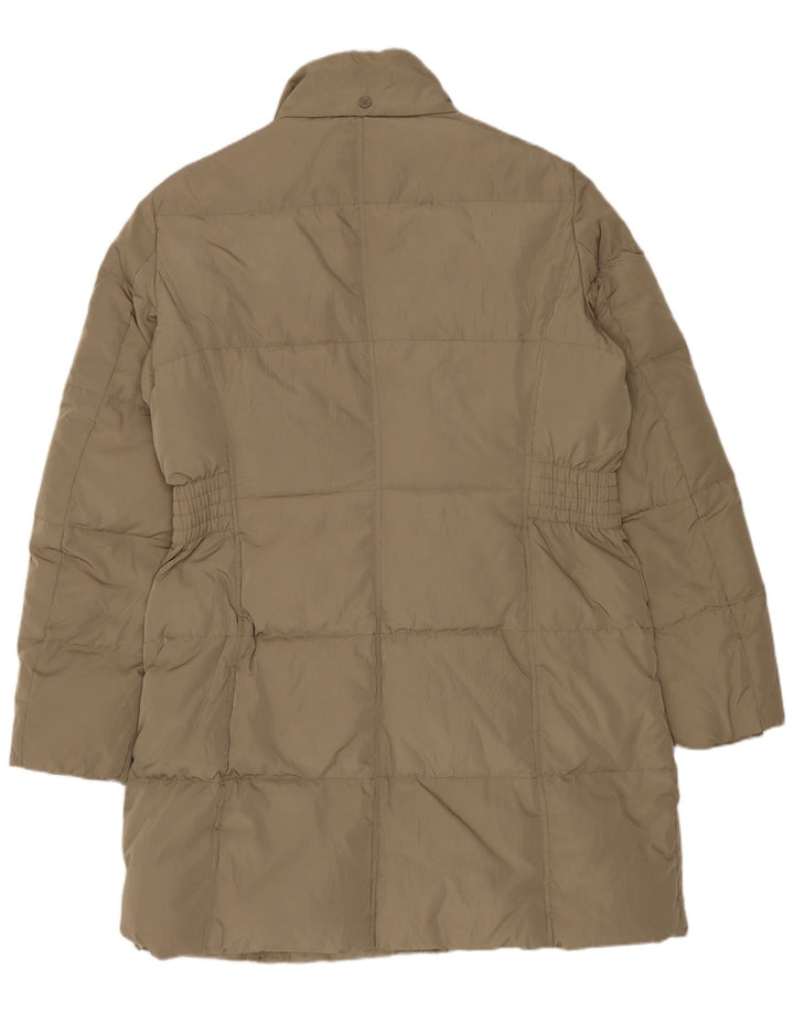 Esprit Womens Padded Coat UK 16 Large Khaki Polyester
