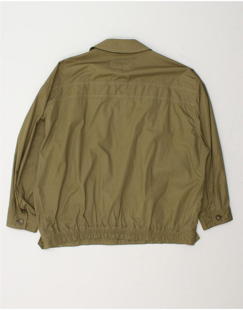 LANCETTI Mens Utility Jacket IT 50 Large Khaki Vintage Lancetti and Second-Hand Lancetti from Messina Hembry 