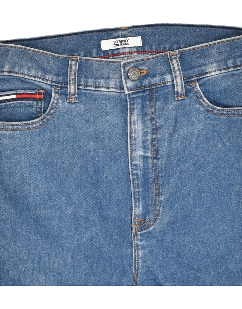 TOMMY HILFIGER Womens Skinny Jeans W29 L28 Blue Cotton | Vintage Tommy Hilfiger | Thrift | Second-Hand Tommy Hilfiger | Used Clothing | Messina Hembry 