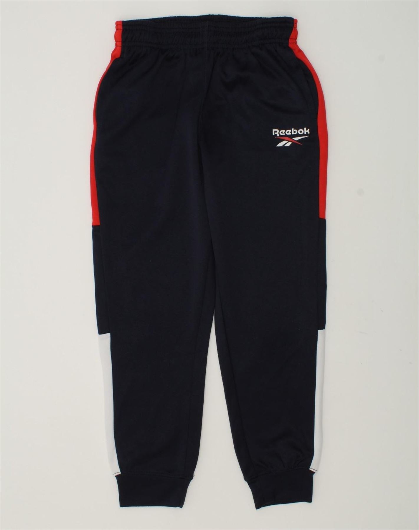 Pantaloni tuta sales reebok con polsino