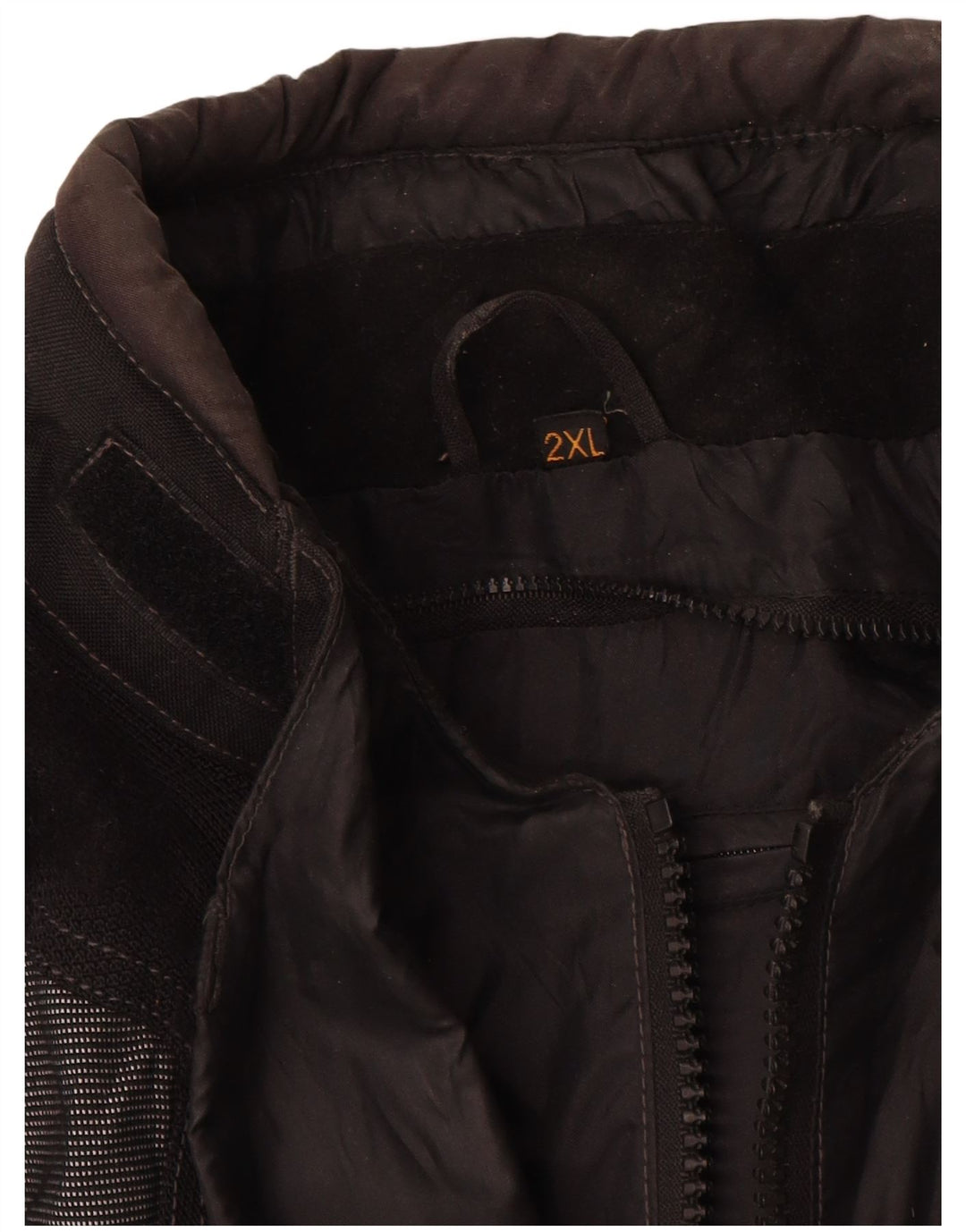 Difi Mens Graphic Racer Jacket UK 44 2XL Black Colourblock Polyamide