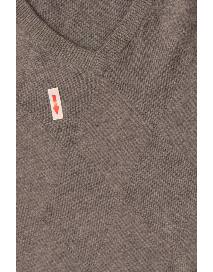 MARKS & SPENCER Mens Blue Harbour Vest Tank Top UK 38/40 Medium Grey