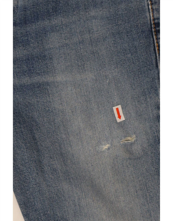 Levi's Womens 511 Slim Jeans W30 L32 Blue Cotton