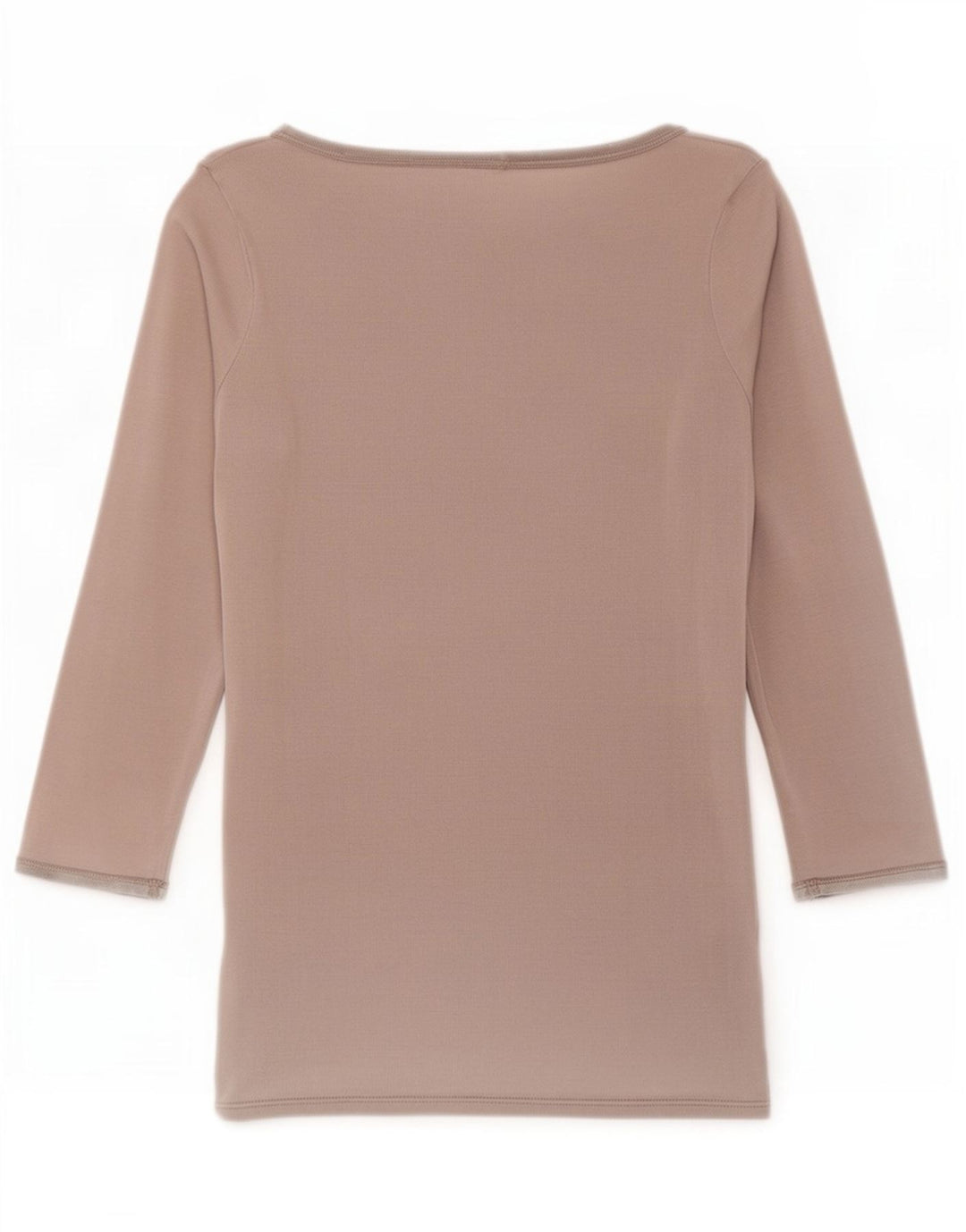 Zara Womens Top 3/4 Sleeve UK 12 Medium Grey