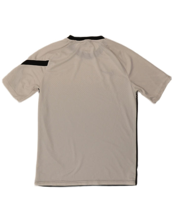 Nike Mens Dri Fit T-Shirt Top Medium White Colourblock