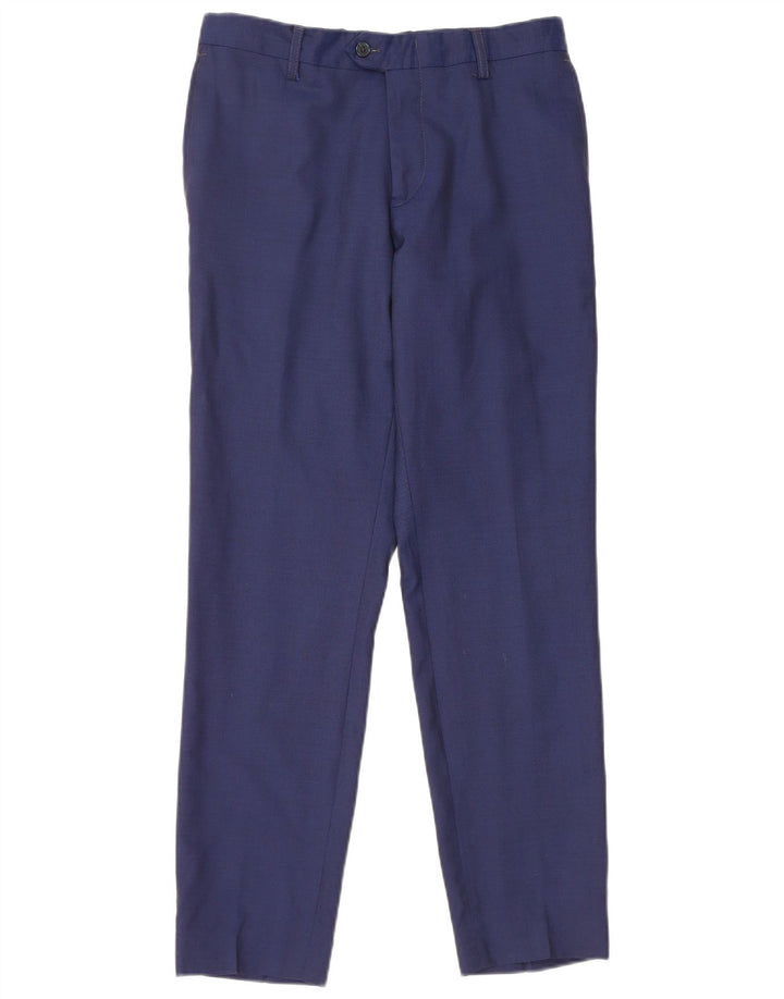 Ermenegildo Zegna Mens 2 Piece Suit IT 48 Medium W28 L28 Navy Blue Classic