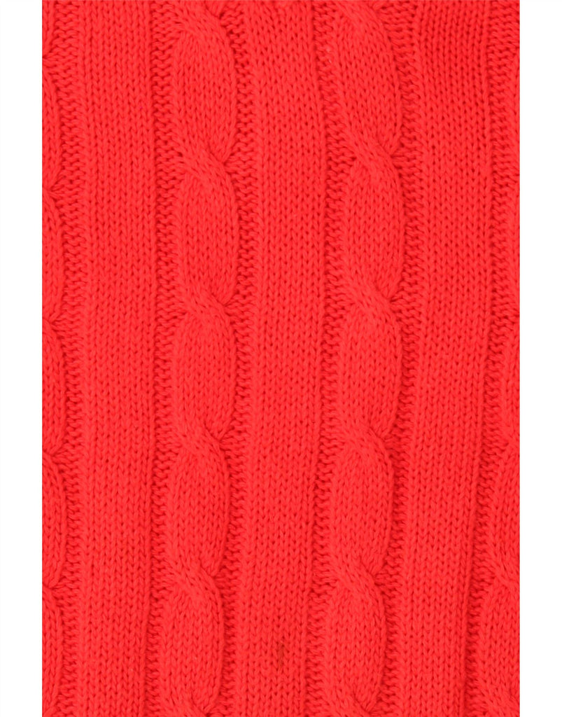 MARLBORO CLASSICS Mens V-Neck Jumper Sweater XL Red Cotton Vintage Marlboro Classics and Second-Hand Marlboro Classics from Messina Hembry 