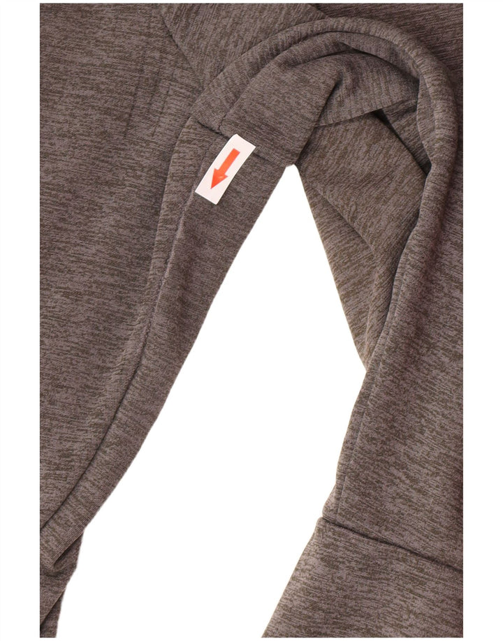 Nike Mens Dri Fit Tracksuit Trousers Joggers XL  Grey Flecked Polyester