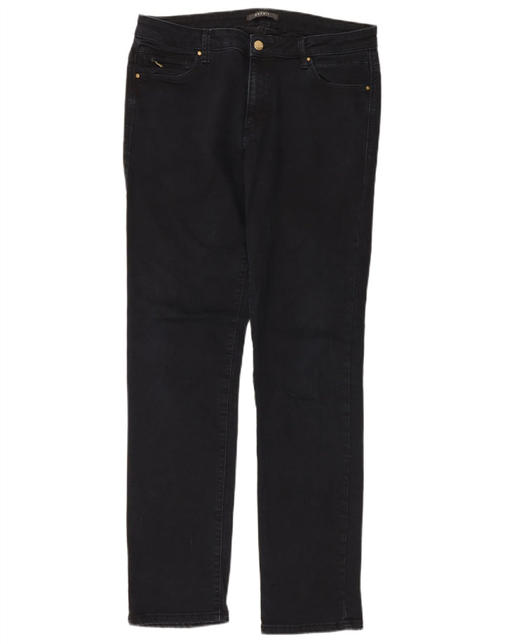 ESPRIT Womens Slim Jeans W32 L32 Navy Blue Cotton