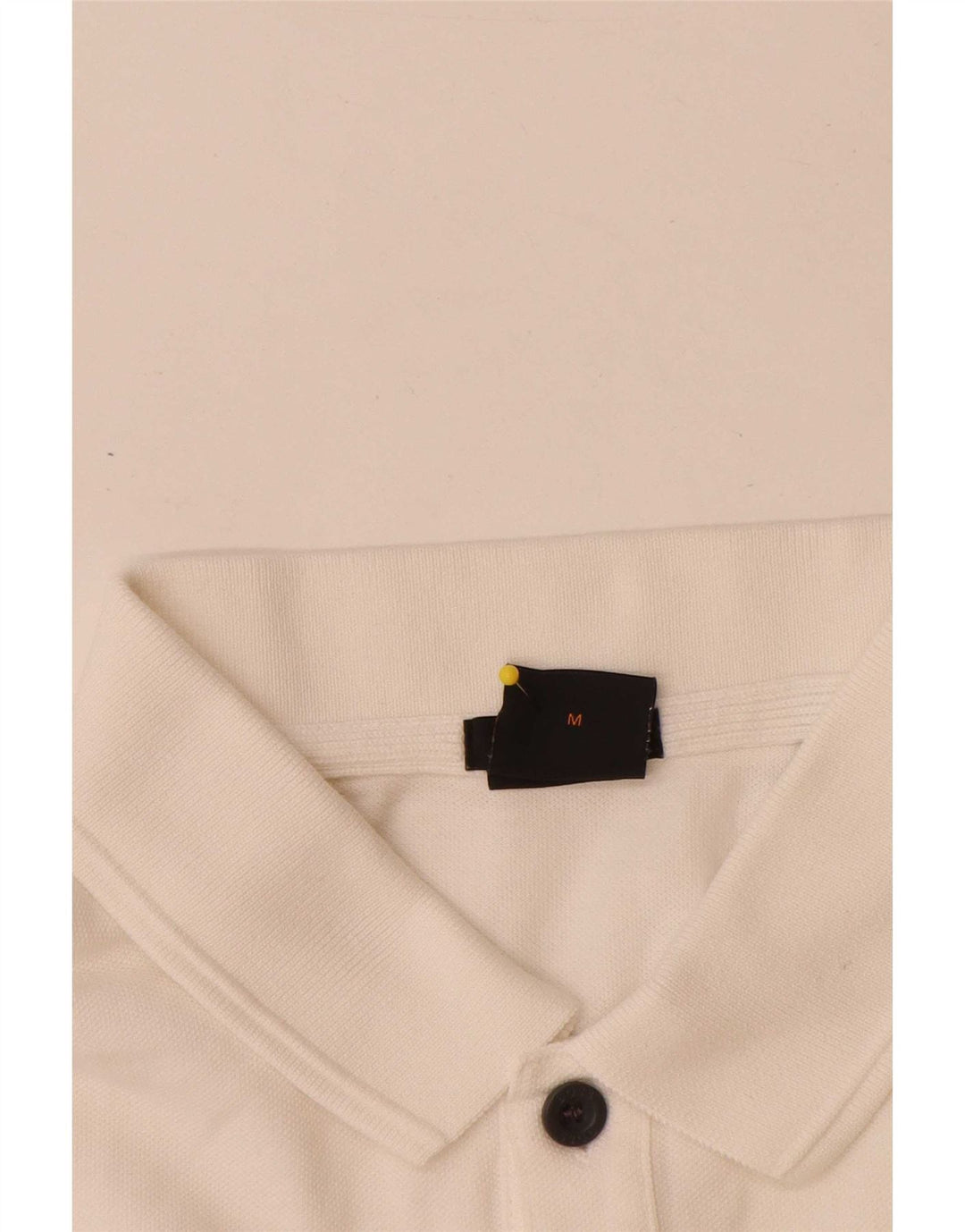 Hugo Boss Mens Slim Fit Polo Shirt Medium White Cotton