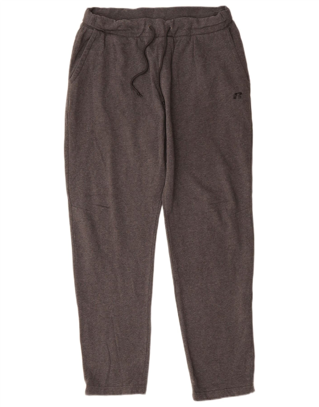 RUSSELL ATHLETIC Mens Tracksuit Trousers Large  Grey Cotton