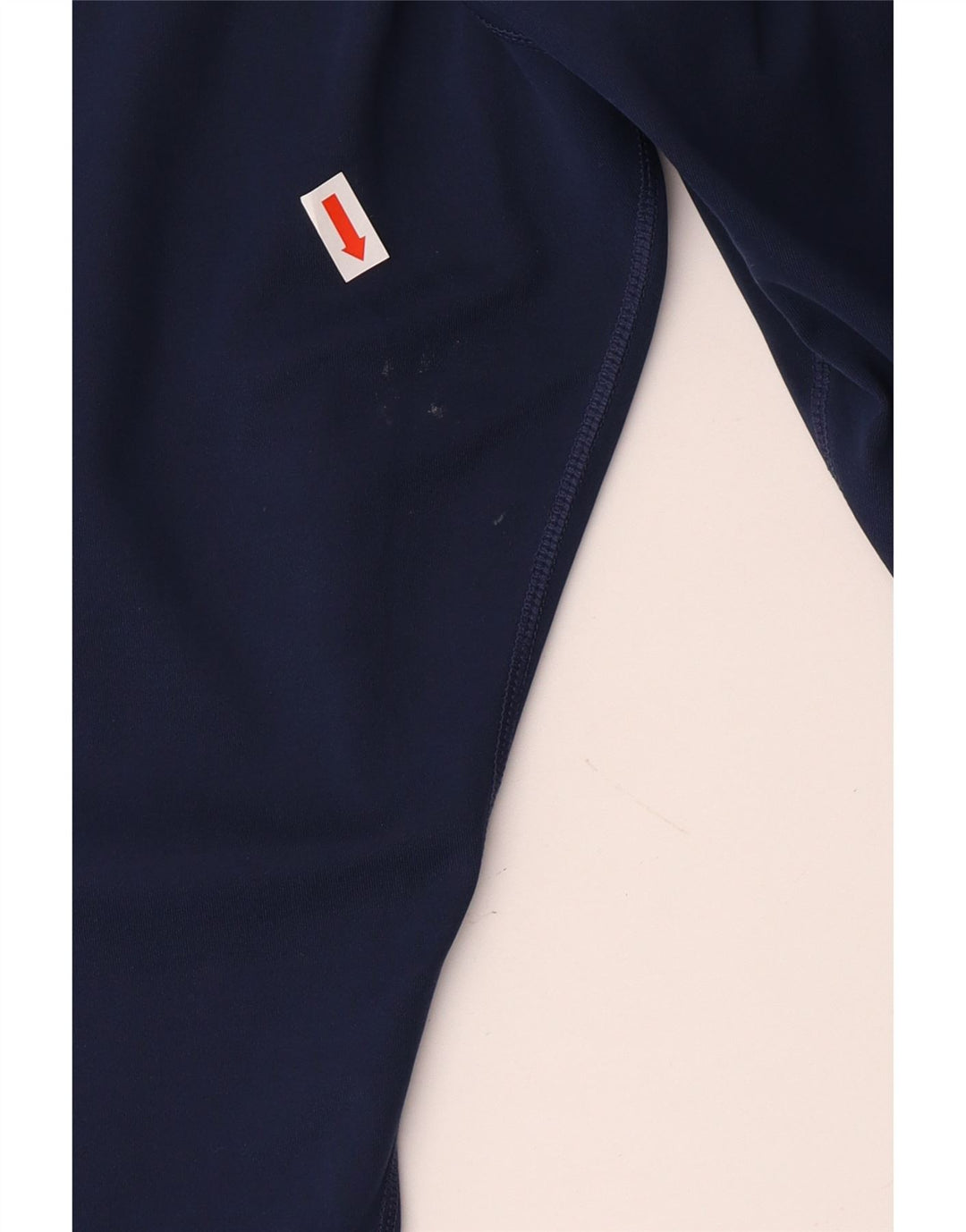 NIKE Womens Dri Fit Leggings UK 10 Small  Navy Blue Polyester