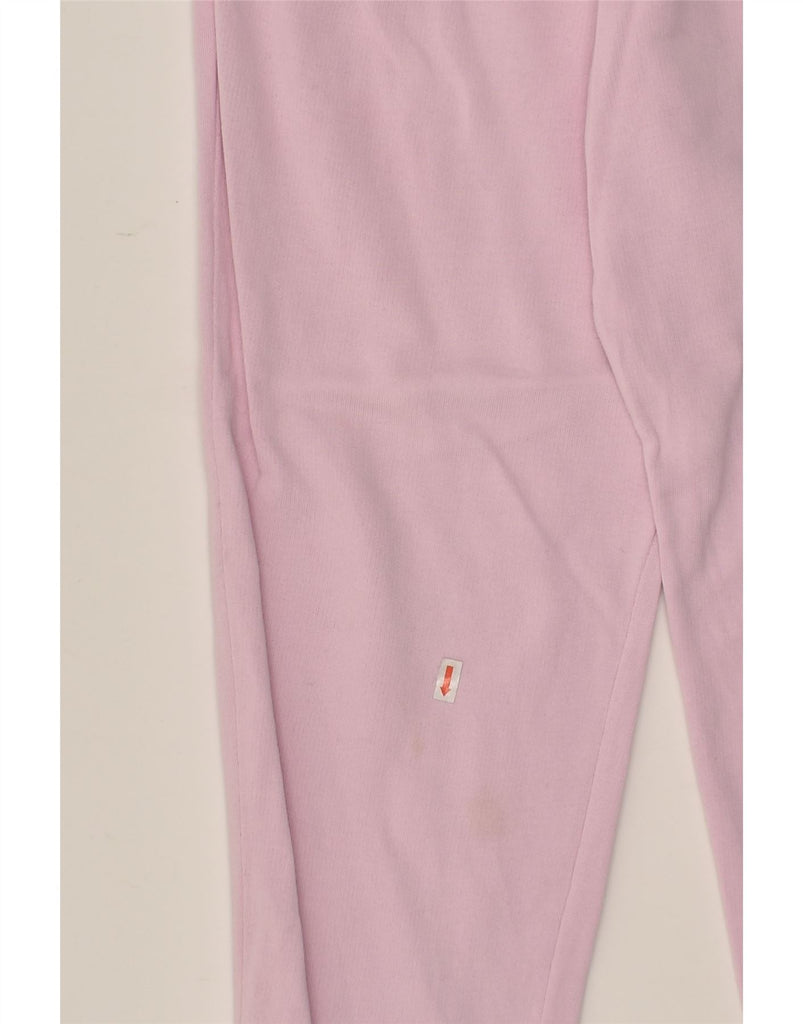 REEBOK Womens Tracksuit Trousers Joggers UK 8 Small Pink Cotton | Vintage Reebok | Thrift | Second-Hand Reebok | Used Clothing | Messina Hembry 