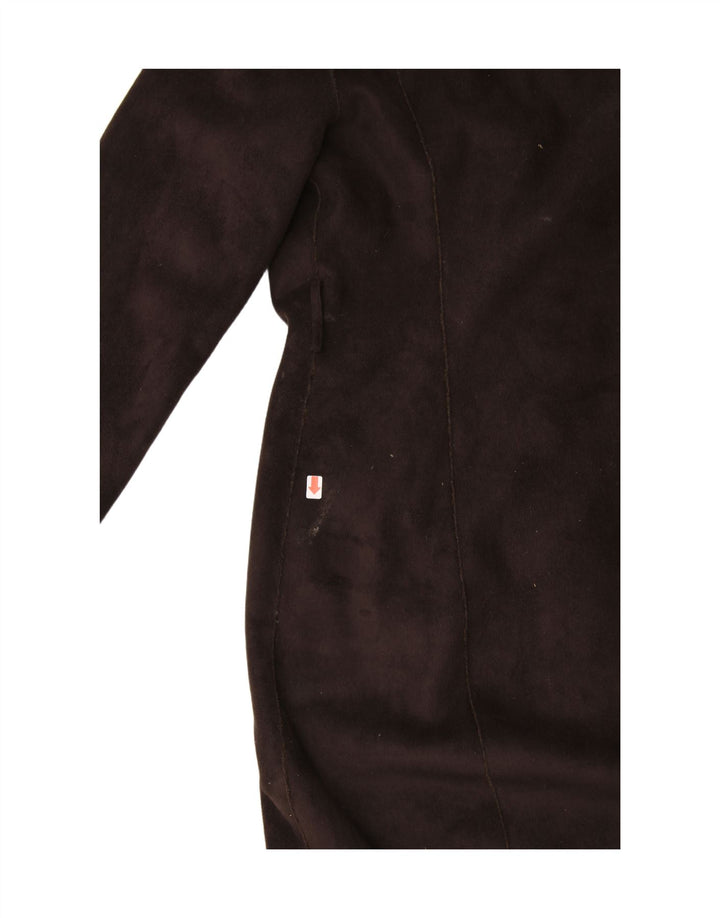 BEAUMONT AMSTERDAM Womens Sherpa Overcoat EU 40 Medium Brown Polyester Vintage Beaumont Amsterdam and Second-Hand Beaumont Amsterdam from Messina Hembry 