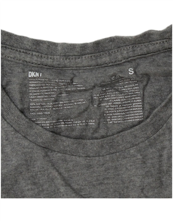 Dkny Boys T-Shirt Top 13-14 Years Small Grey Cotton