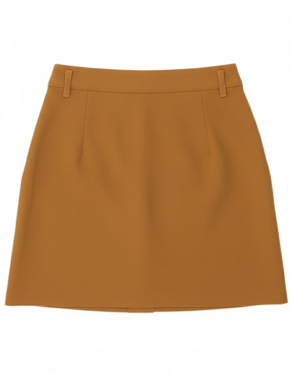 Zara Womens Mini Skirt Small W26  Beige