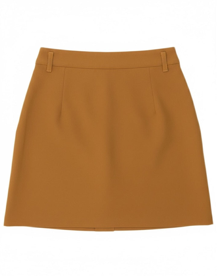 Zara Womens Mini Skirt Small W26  Beige