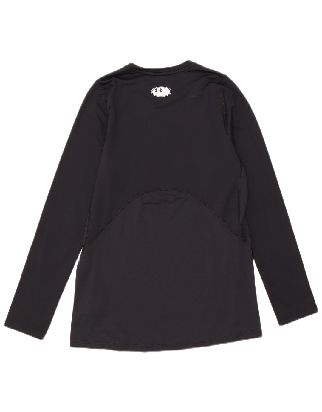 Under Armour Mens Cold Gear Top Long Sleeve Medium Black Polyester