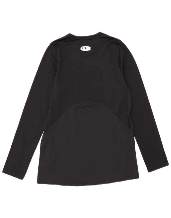 Under Armour Mens Cold Gear Top Long Sleeve Medium Black Polyester
