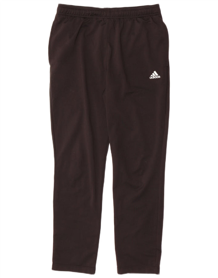 Adidas Mens Tracksuit Trousers UK 42/44 Large  Black Polyester