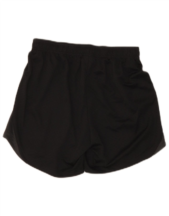 Nike Womens Dri Fit Sport Shorts UK 8 Small  Black Polyester