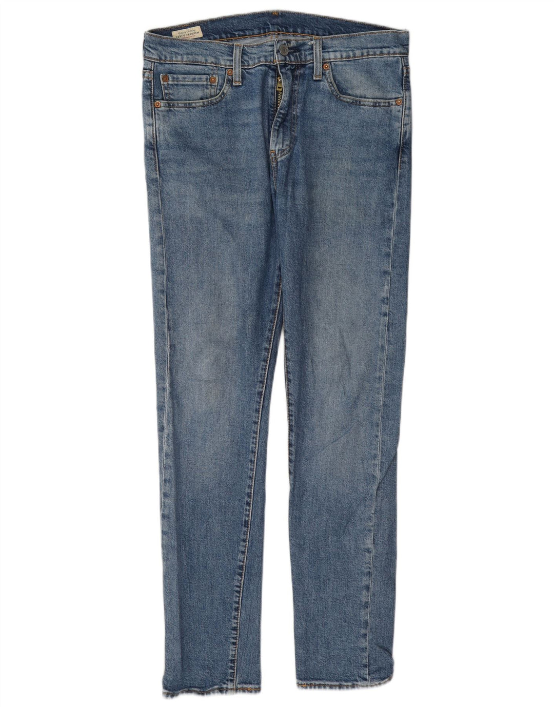 Levi's Womens 510 Skinny Jeans W32 L32 Blue Cotton