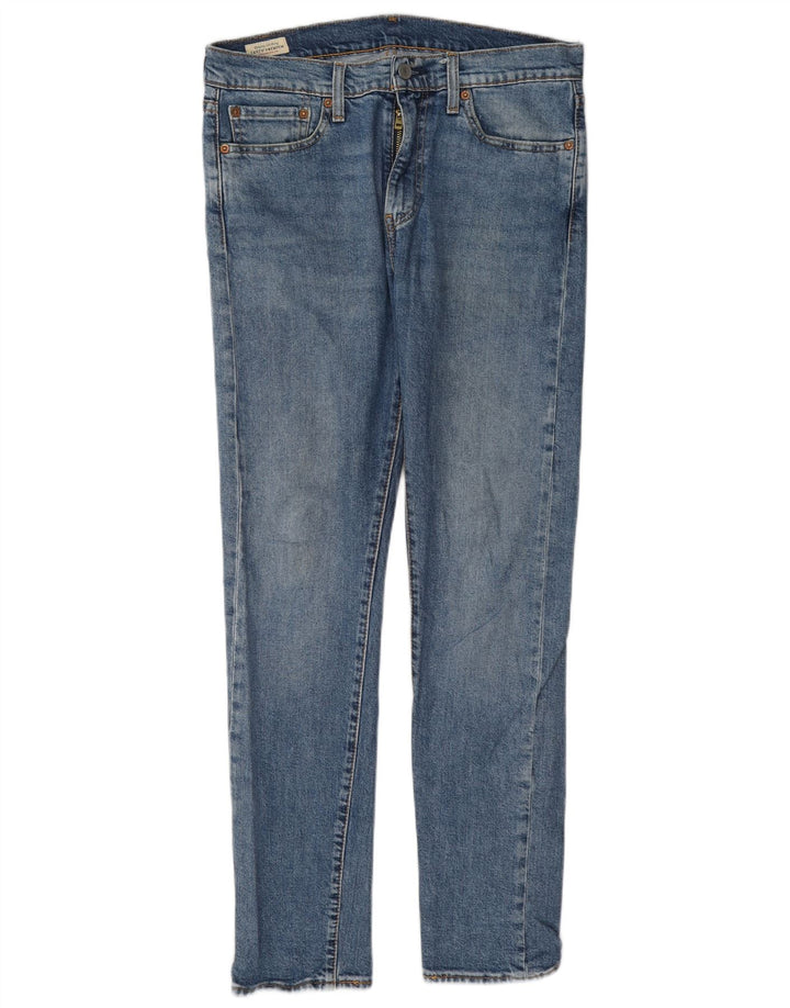 Levi's Womens 510 Skinny Jeans W32 L32 Blue Cotton