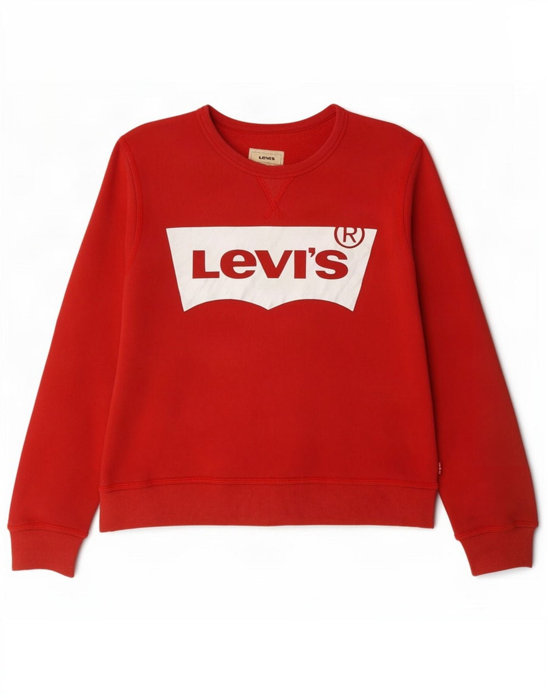 Levi's Boys Graphic Hoodie Jumper 11-12 Years Red