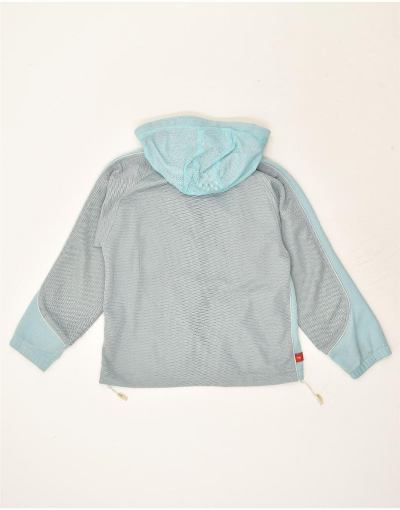 DIADORA Womens Hooded Tracksuit Top Jacket UK 12 Medium Grey Colourblock | Vintage Diadora | Thrift | Second-Hand Diadora | Used Clothing | Messina Hembry 