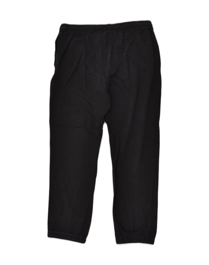 LOTTO Mens Tracksuit Trousers Joggers Medium Black Cotton | Vintage Lotto | Thrift | Second-Hand Lotto | Used Clothing | Messina Hembry 