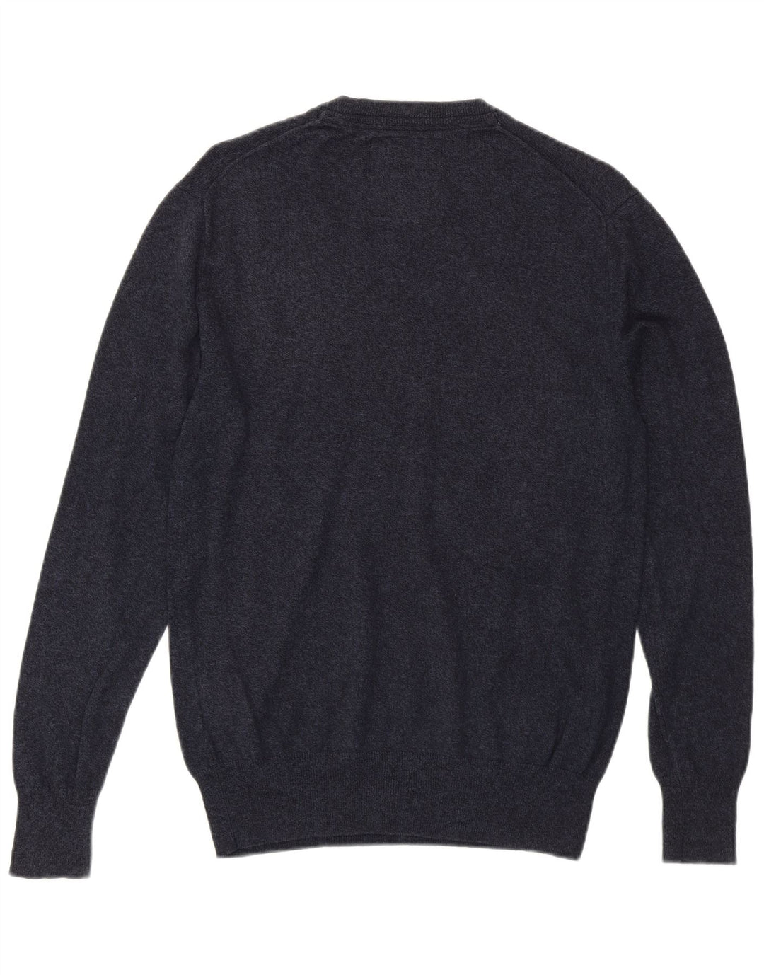 SUPERDRY Mens Crew Neck Jumper Sweater Medium Navy Blue Cotton