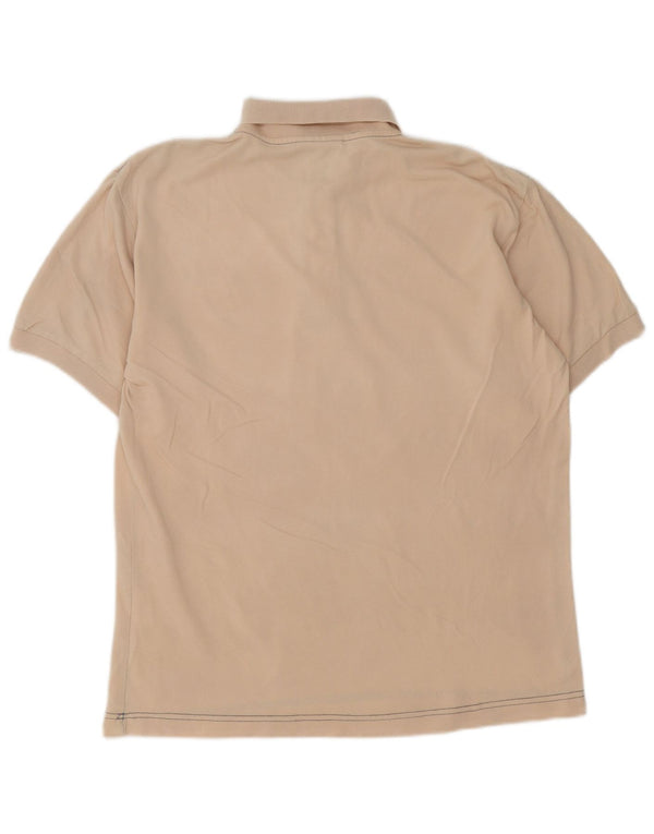 North Sails Mens Polo Shirt Medium Beige Cotton