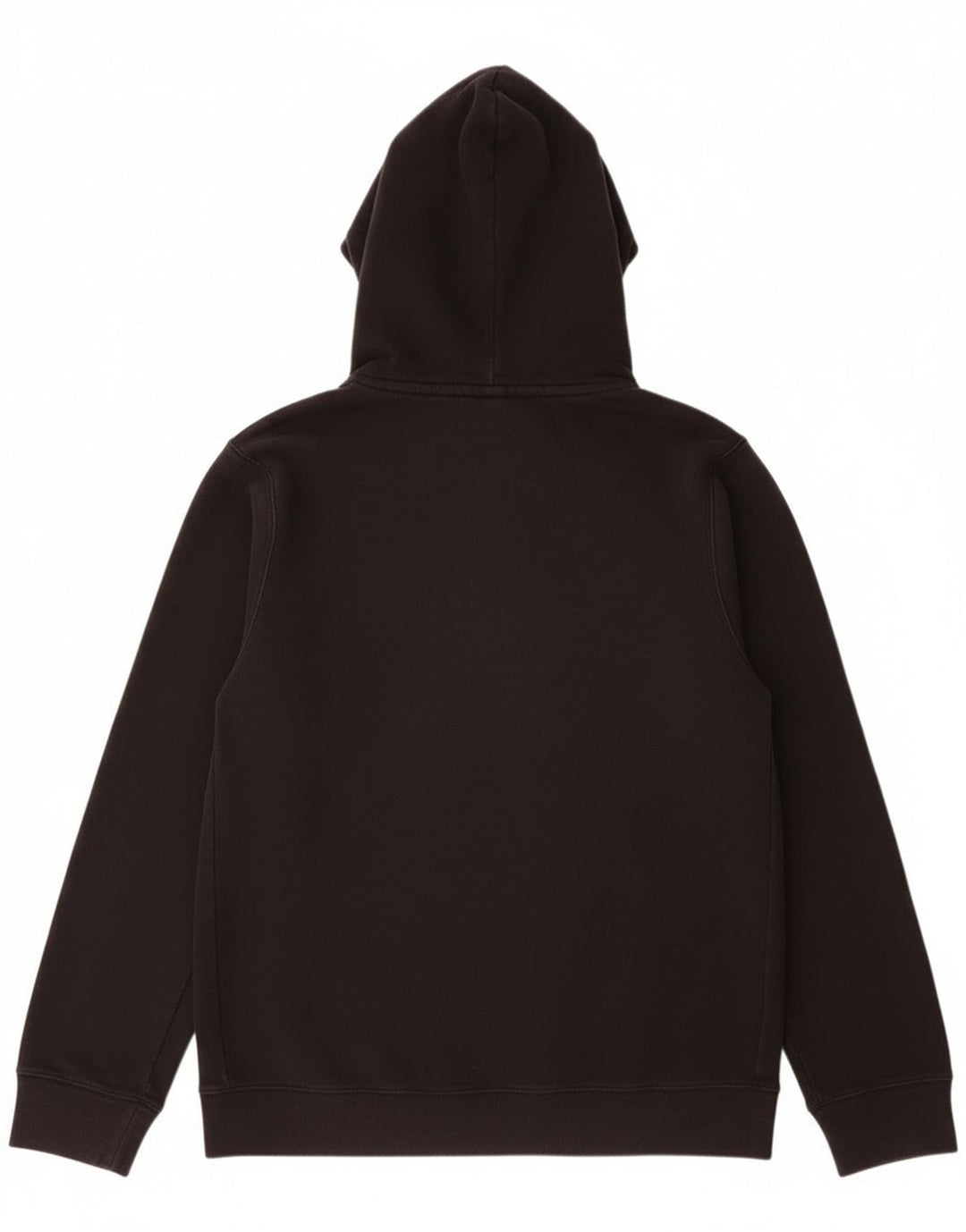 Nike Mens Graphic Hoodie Jumper Medium Black Cotton