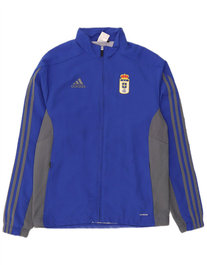 ADIDAS Mens Climacool Tracksuit Top Jacket Small Blue Colourblock