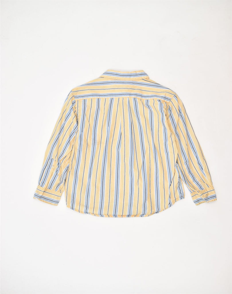 TOMMY HILFIGER Boys Shirt 6-7 Years Small Yellow Striped Cotton | Vintage | Thrift | Second-Hand | Used Clothing | Messina Hembry 