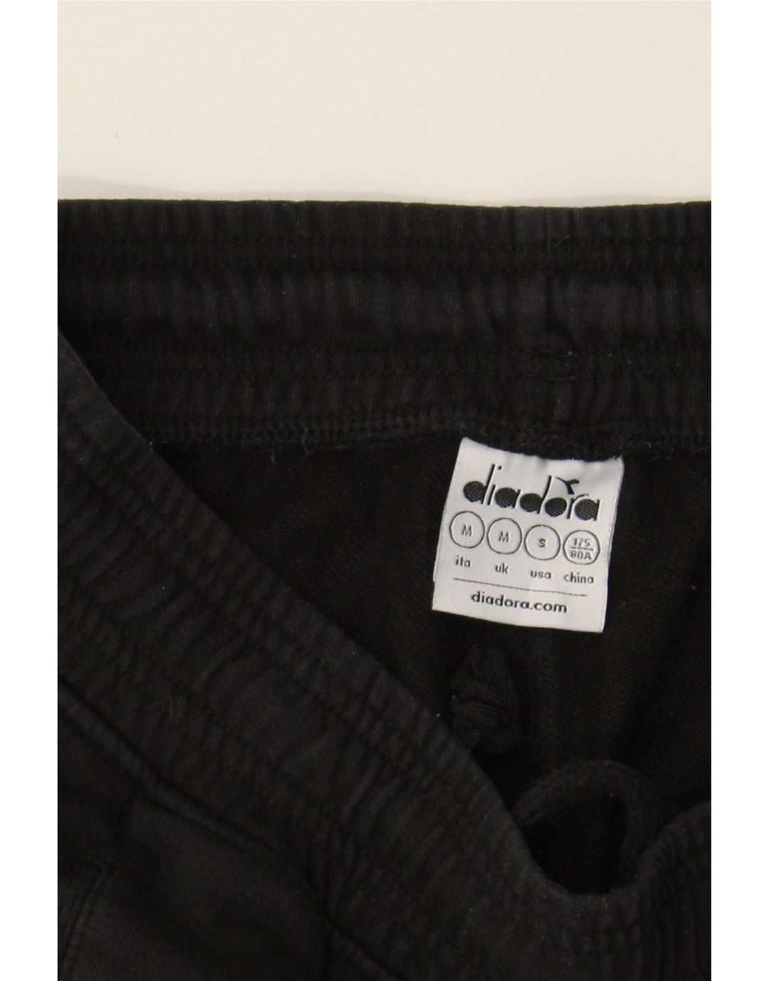 Mens Tracksuit Trousers Joggers Medium Vintage Diadora and Second-Hand Diadora from Messina Hembry 