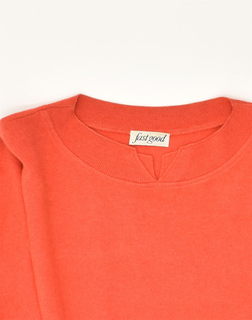 VINTAGE Womens Crew Neck Jumper Sweater UK 20 2XL Red Viscose | Vintage Vintage | Thrift | Second-Hand Vintage | Used Clothing | Messina Hembry 