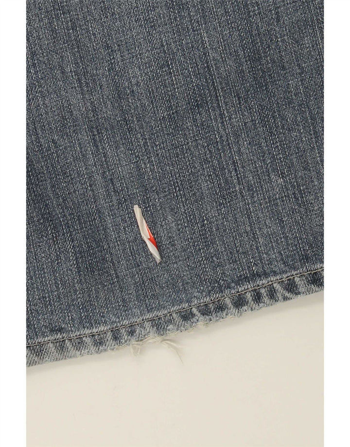 Tommy Hilfiger Womens Manhattan Bootcut Jeans W34 L31 Blue Cotton