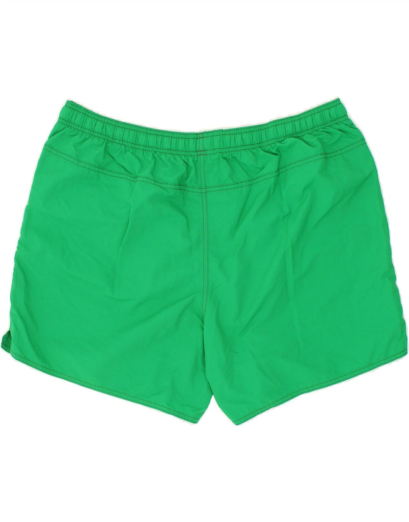 ADIDAS Mens Sport Shorts 2XL Green Polyamide | Vintage Adidas | Thrift | Second-Hand Adidas | Used Clothing | Messina Hembry 