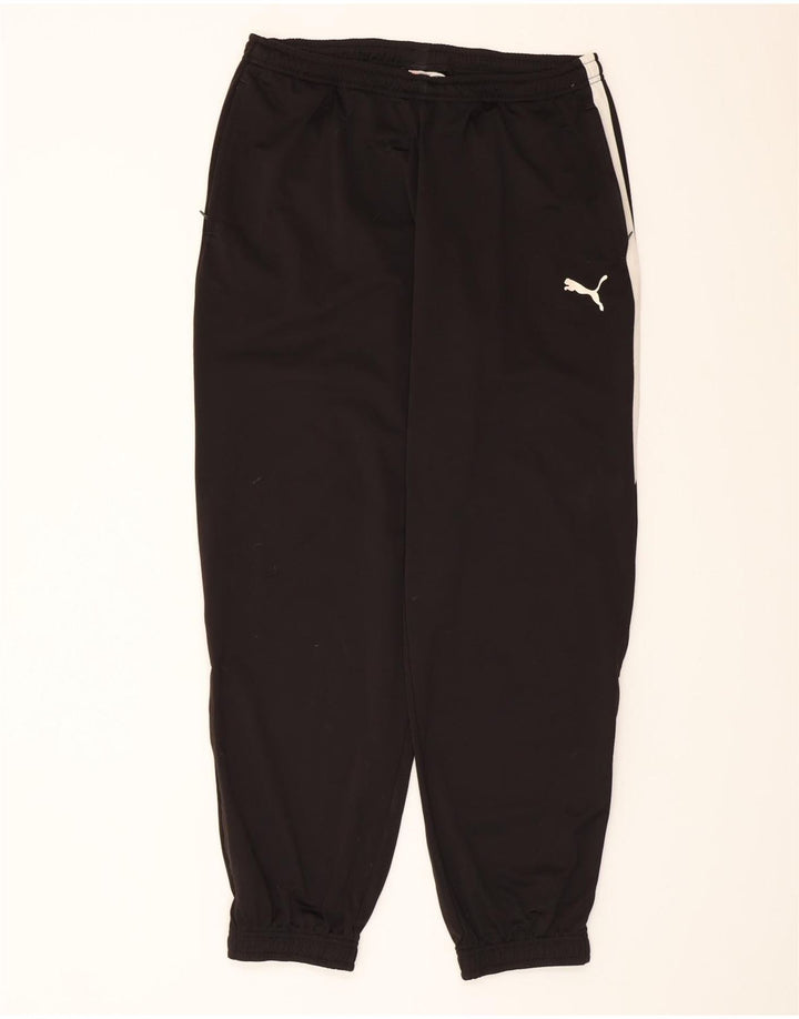 PUMA Mens Tracksuit Trousers Joggers  XL  Black Polyester Vintage Puma and Second-Hand Puma from Messina Hembry 
