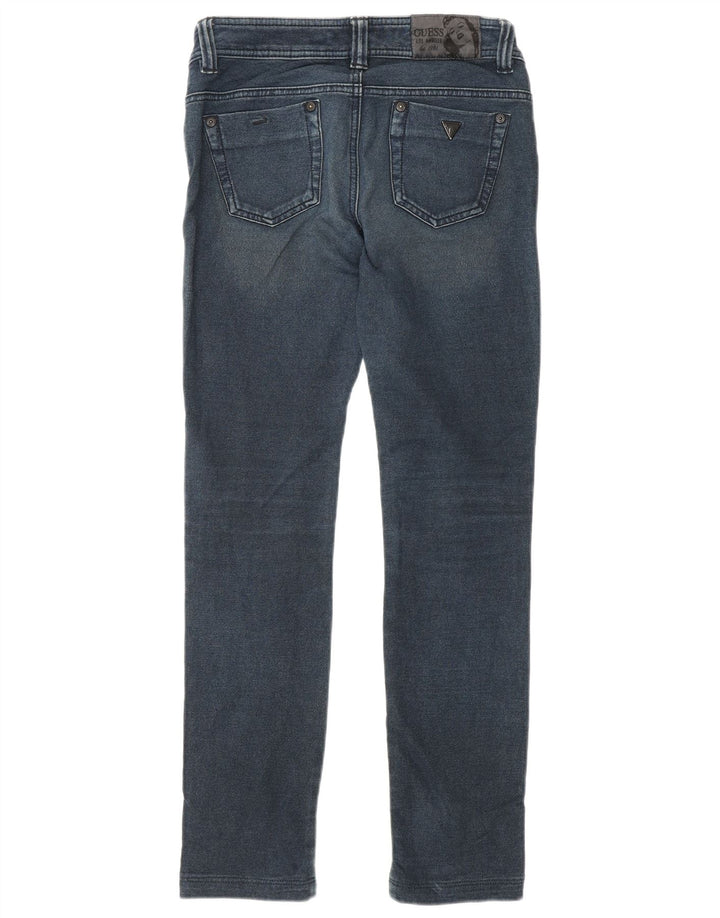 Guess Womens Slim Jeans W25 L28 Blue Cotton