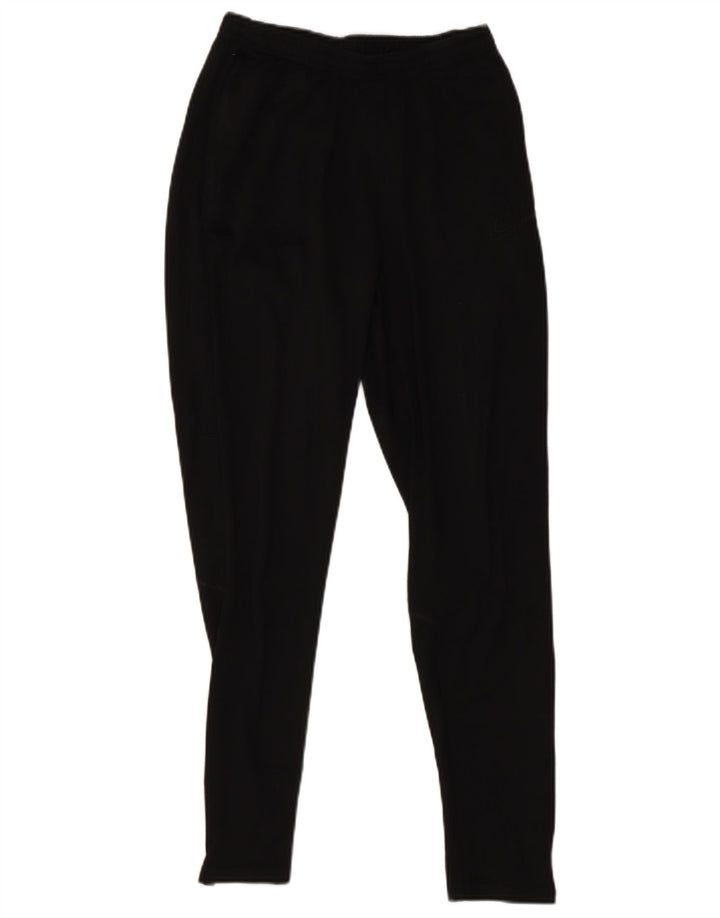 Nike Mens Tracksuit Trousers Small  Black Polyester