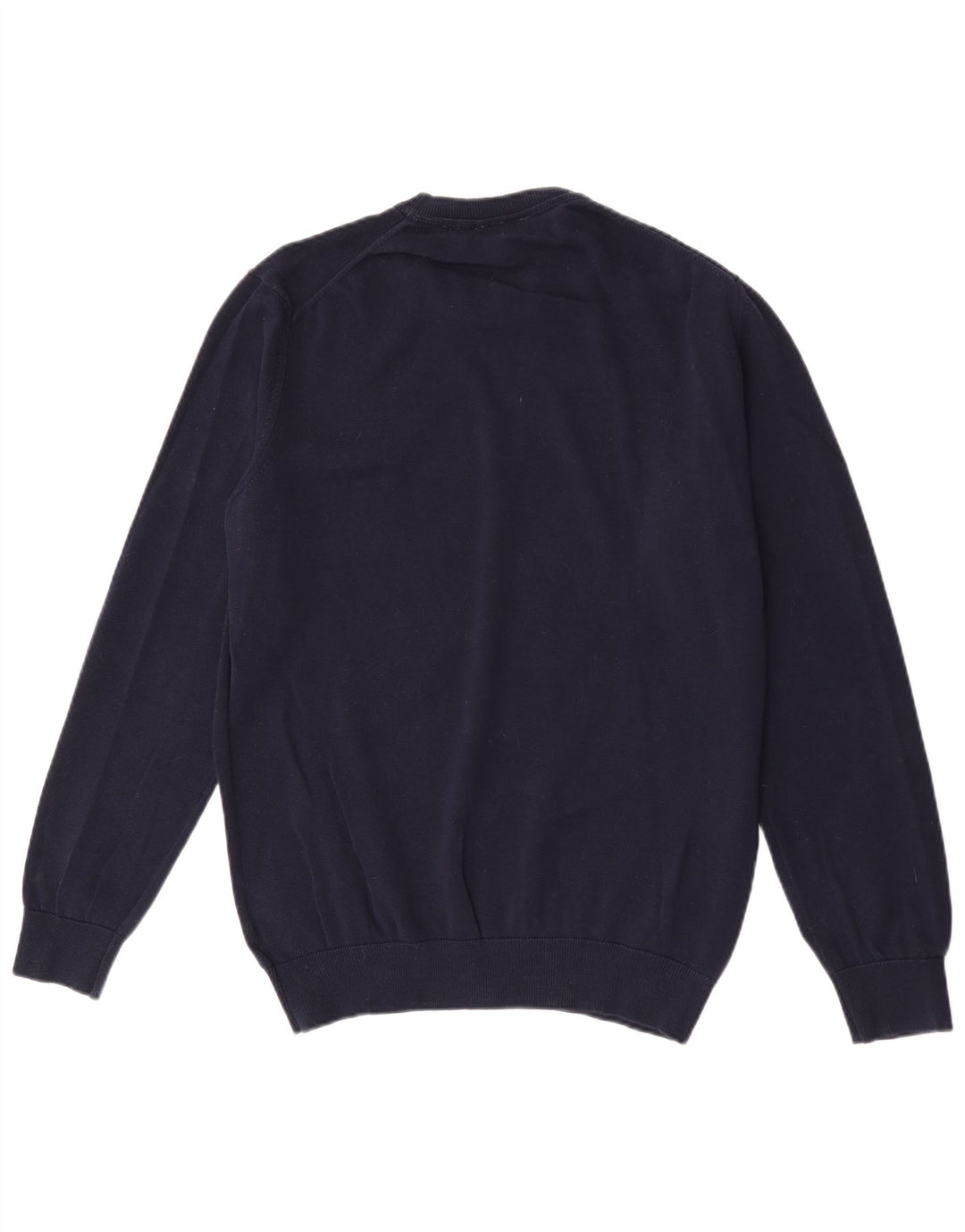 Lacoste Mens Regular Fit Crew Neck Jumper Sweater Size 5 Large Navy Blue