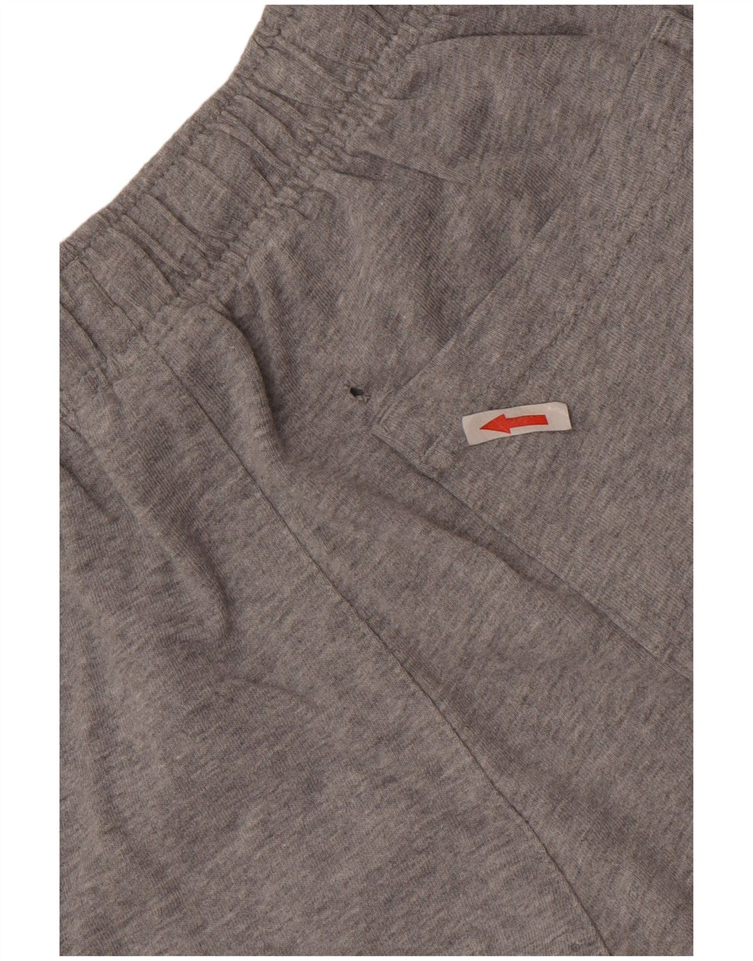Nike Womens Sport Shorts UK 12 Medium  Grey Cotton
