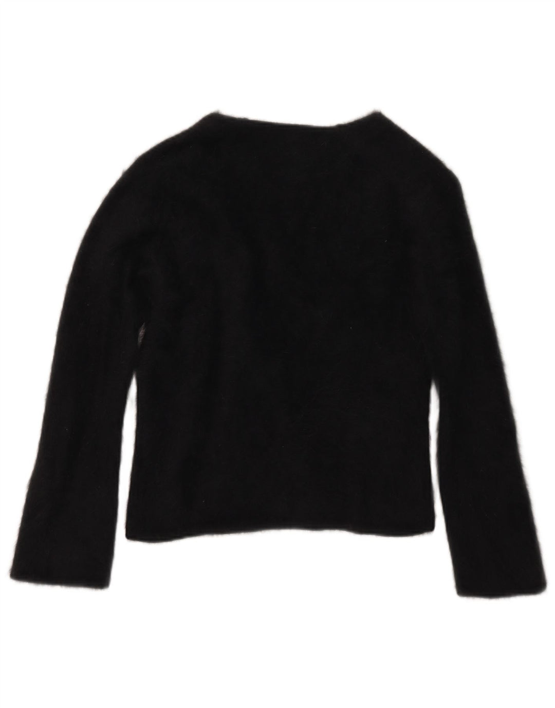 Monsoon Womens Jumper Sweater UK 12 Medium Black Angora