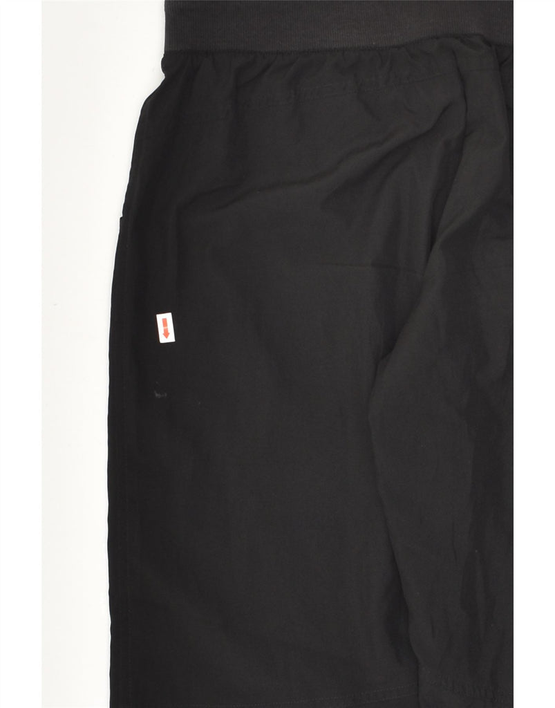 PUMA Womens Capri Tracksuit Trousers Joggers UK 12 Medium Black Polyester | Vintage Puma | Thrift | Second-Hand Puma | Used Clothing | Messina Hembry 