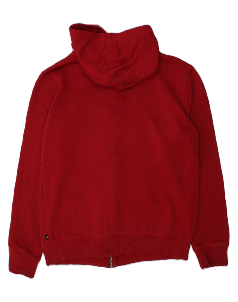 NAUTICA Boys Zip Hoodie Sweater 14-15 Years Large Red Cotton | Vintage Nautica | Thrift | Second-Hand Nautica | Used Clothing | Messina Hembry 